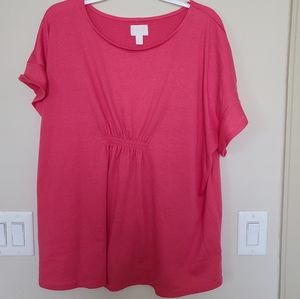 Pink Maternity Top